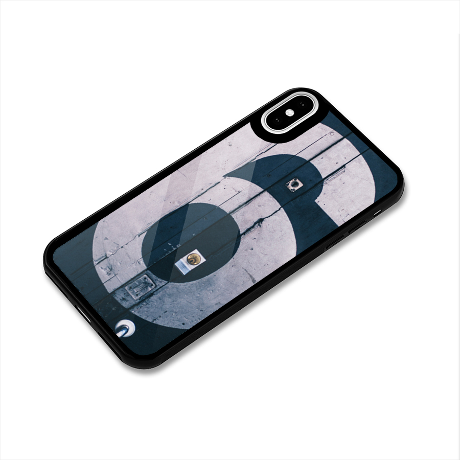Wooden Six Glass Back Case for iPhone XS