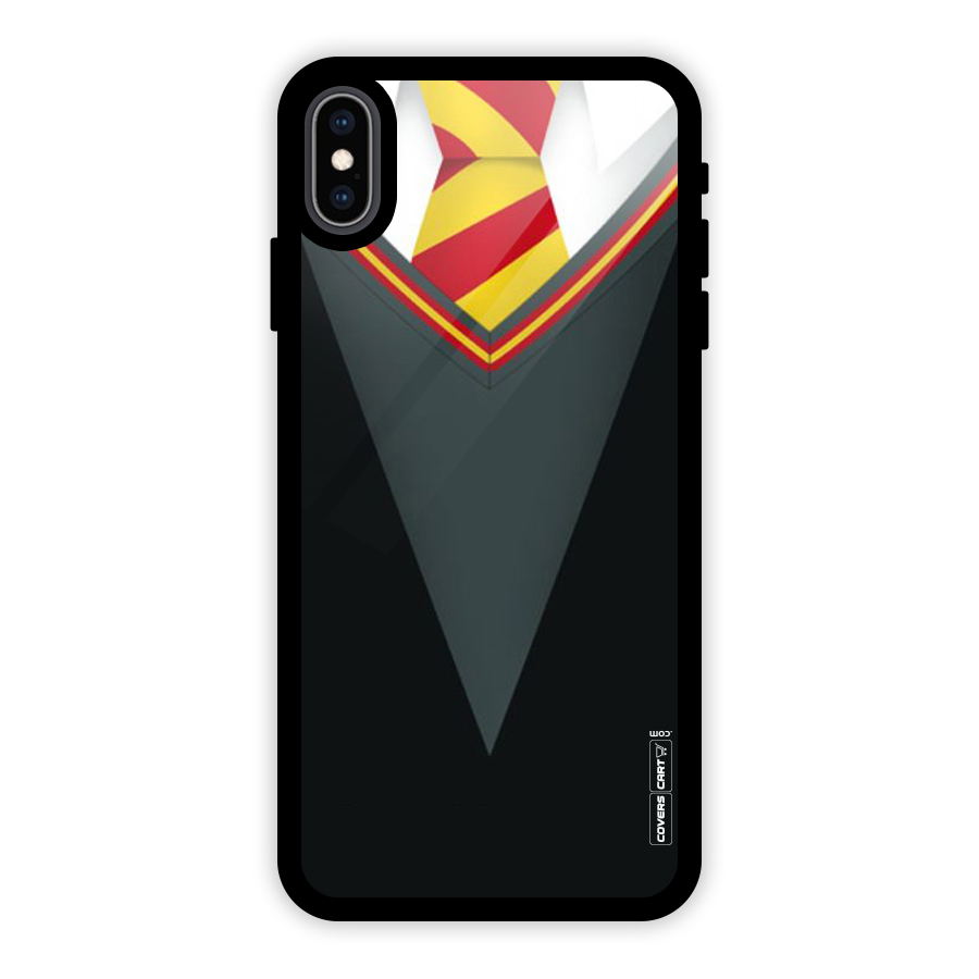 Brave Heart Glass Back Case for iPhone XS Max