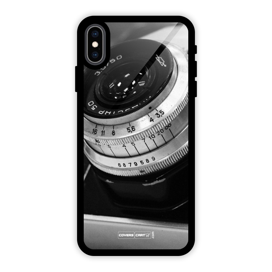 Camera Lens Glass Back Case for iPhone XS Max