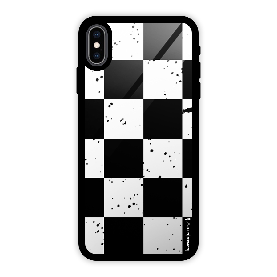 Check Mate Glass Back Case for iPhone XS Max