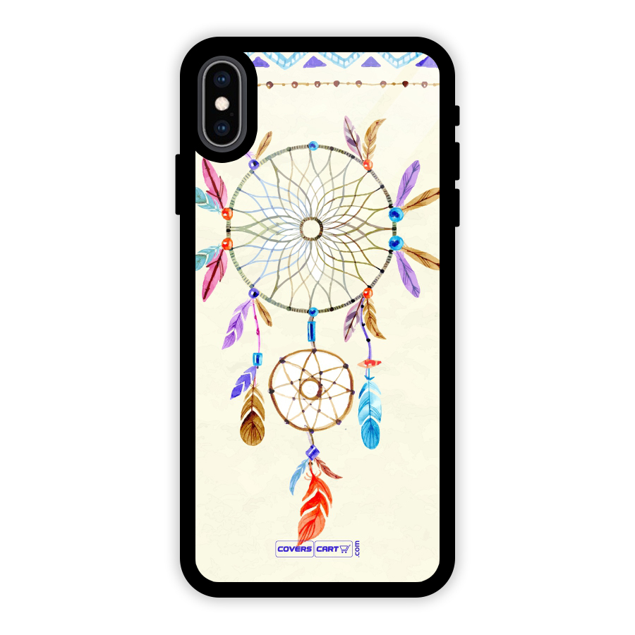 Dream Catcher Glass Back Case for iPhone XS Max