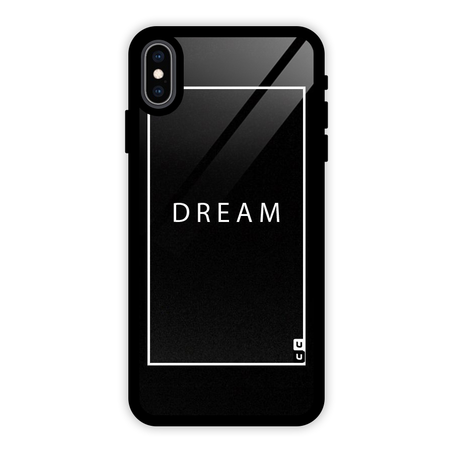 Dream Classic Glass Back Case for iPhone XS Max