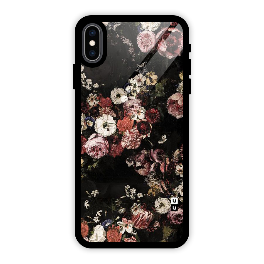 Dusty Rust Glass Back Case for iPhone XS Max