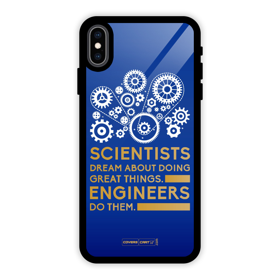 Engineer Glass Back Case for iPhone XS Max