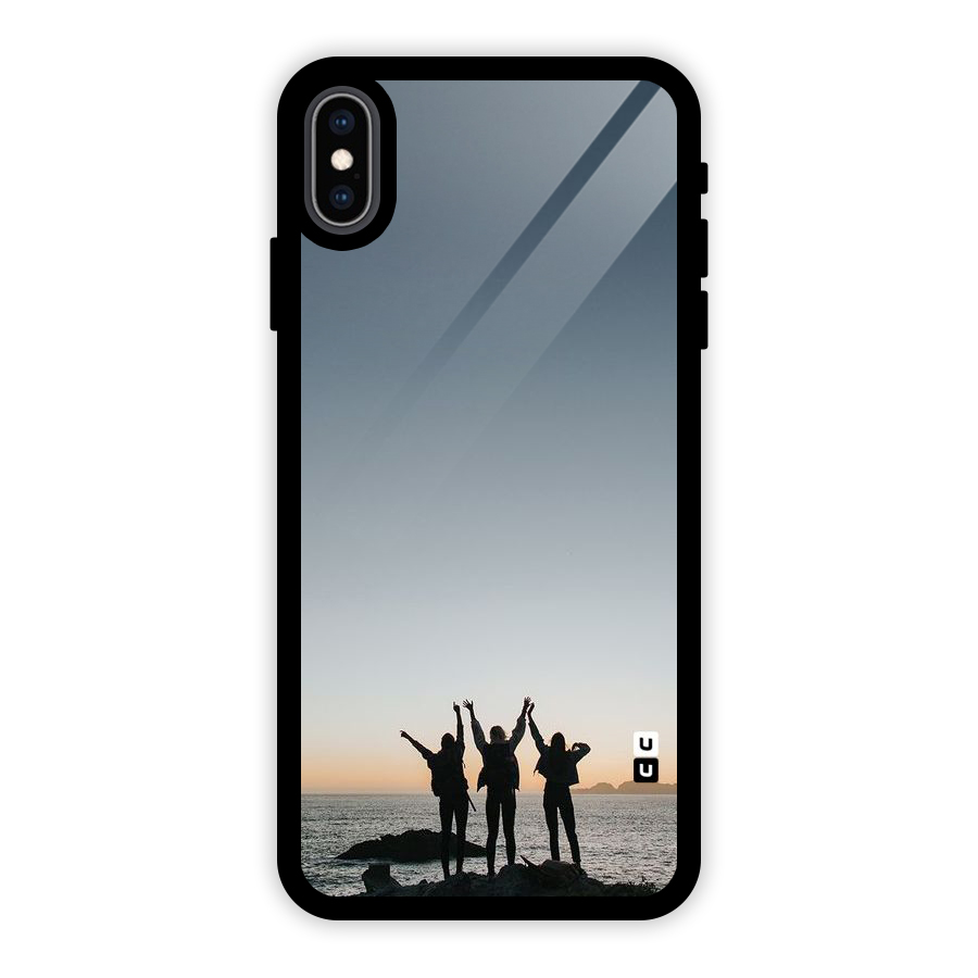 Friendship Glass Back Case for iPhone XS Max