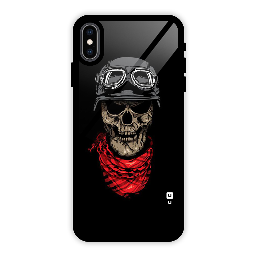 Ghost Swag Glass Back Case for iPhone XS Max
