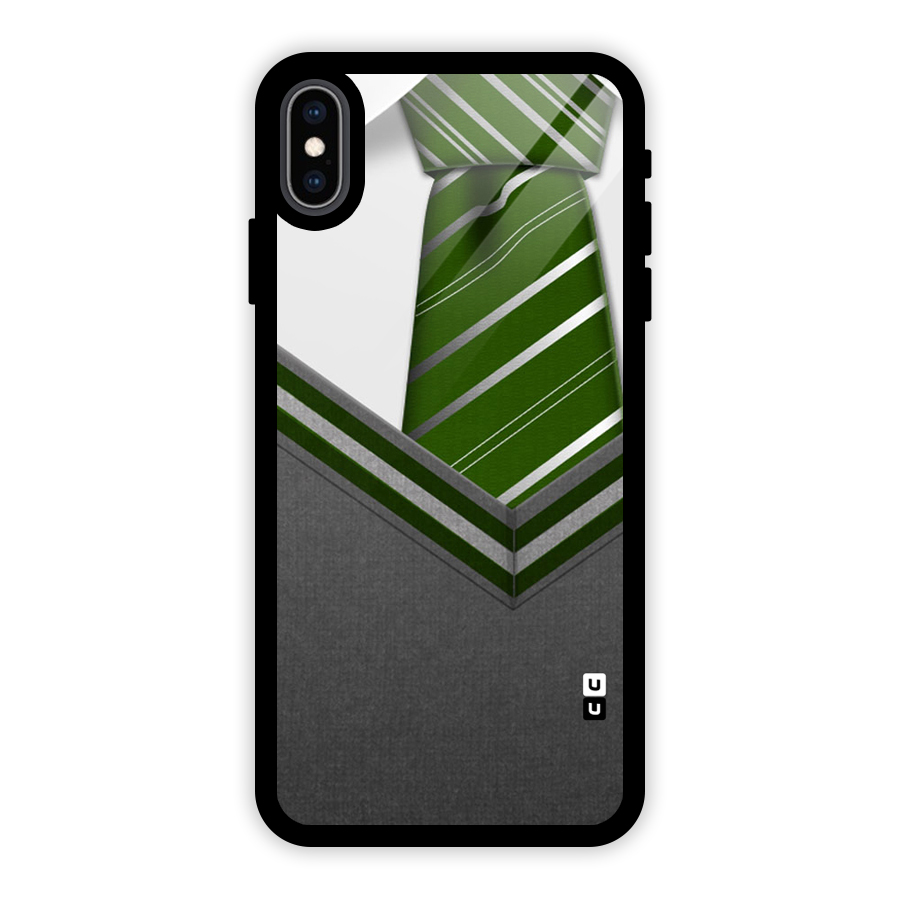 Grey Sweater Glass Back Case for iPhone XS Max