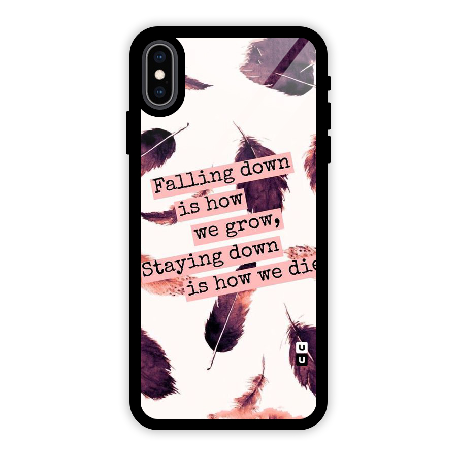Grow Glass Back Case for iPhone XS Max