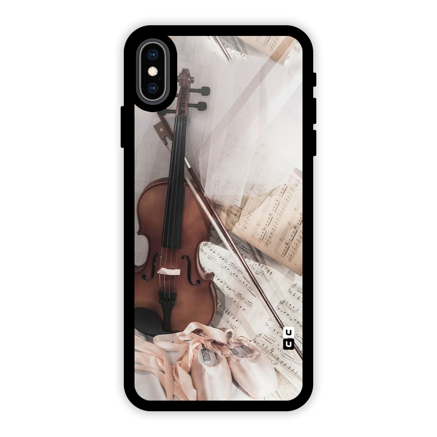 Guitar And Co Glass Back Case for iPhone XS Max