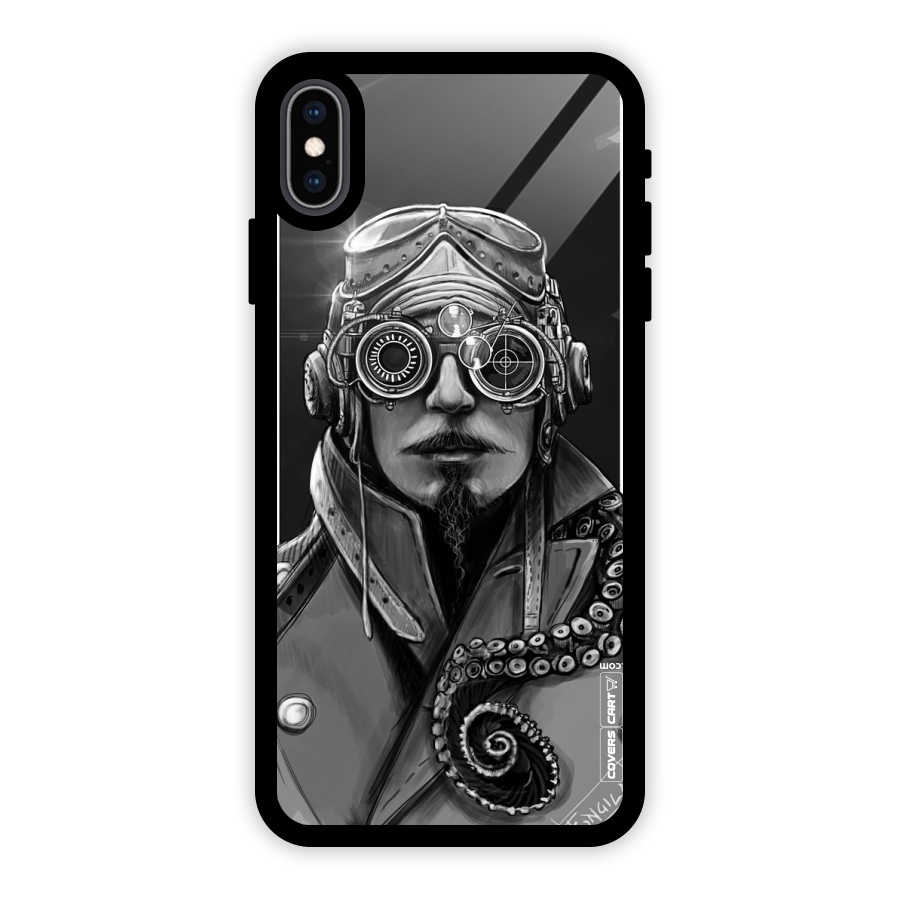 Ismaele Artwork Glass Back Case for iPhone XS Max