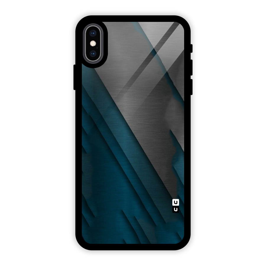 Just Lines Glass Back Case for iPhone XS Max