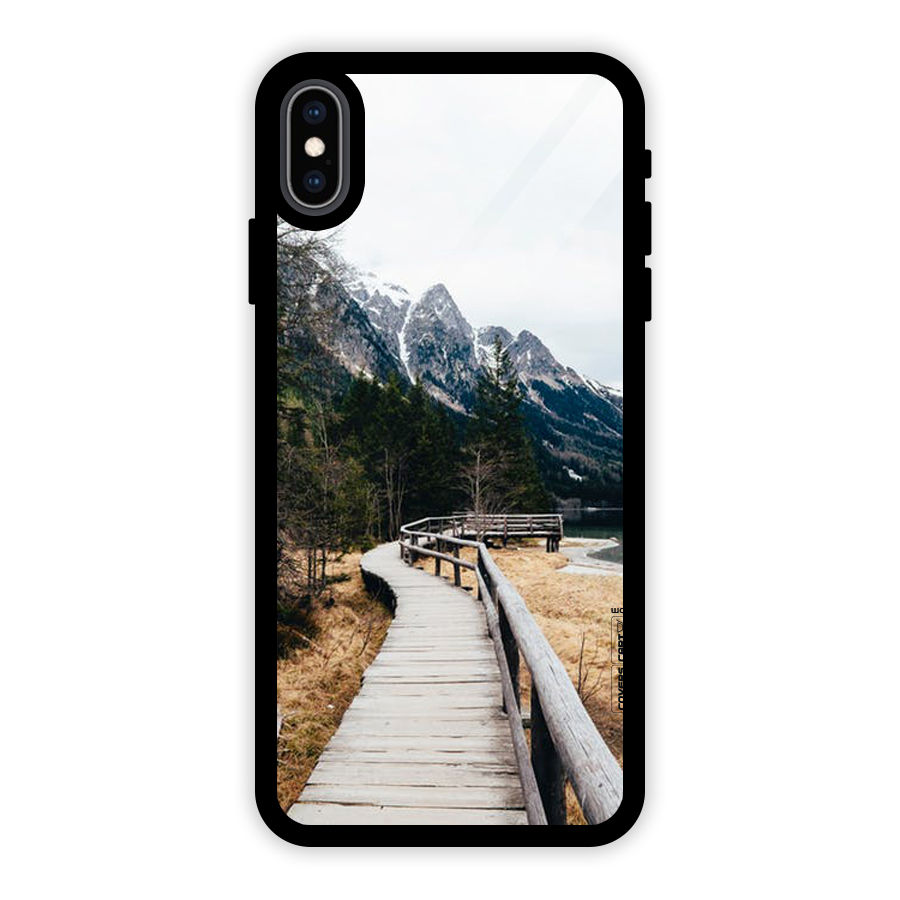 Just Wander Glass Back Case for iPhone XS Max