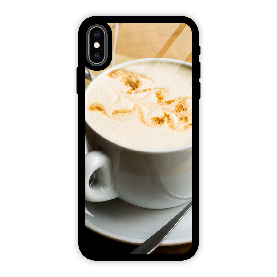 Morning Coffee Glass Back Case for iPhone XS Max