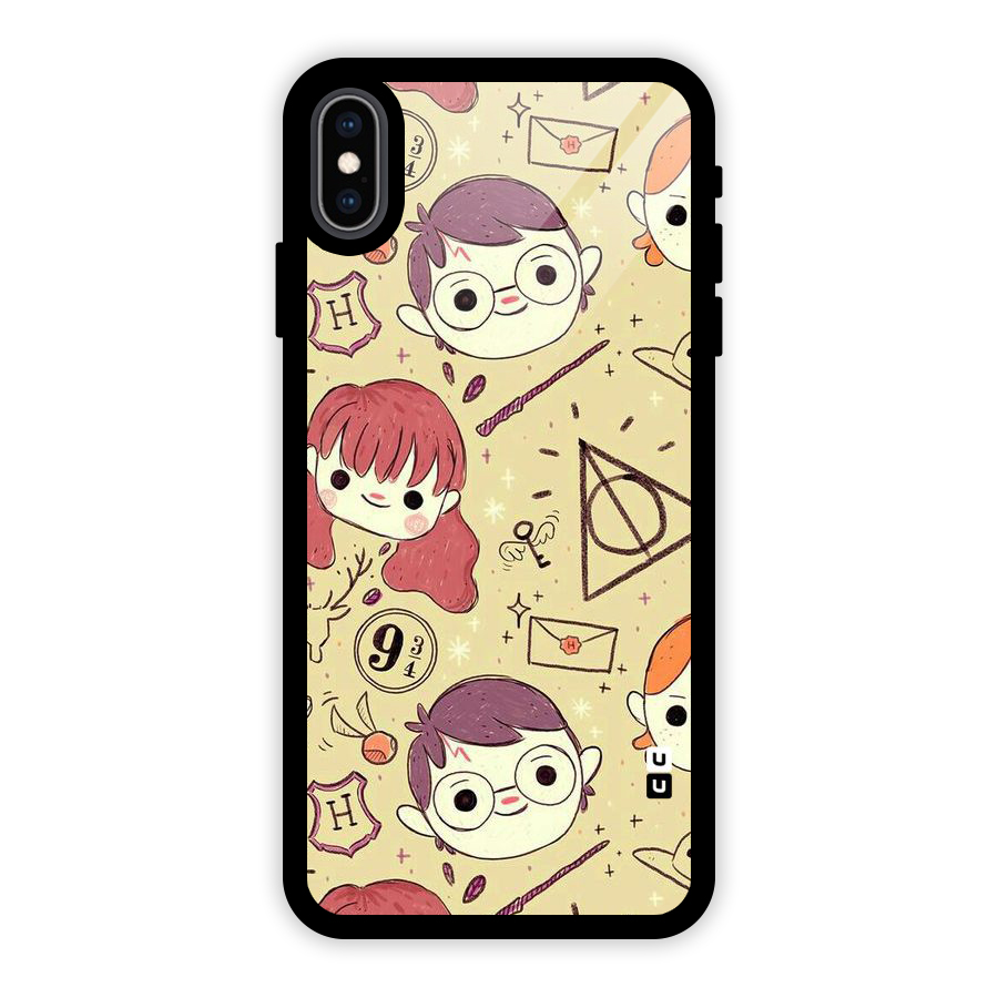 Nerds Glass Back Case for iPhone XS Max