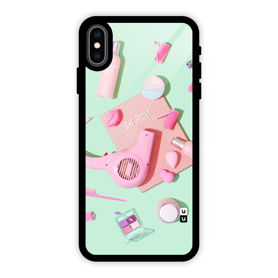 Night Out Slay Glass Back Case for iPhone XS Max