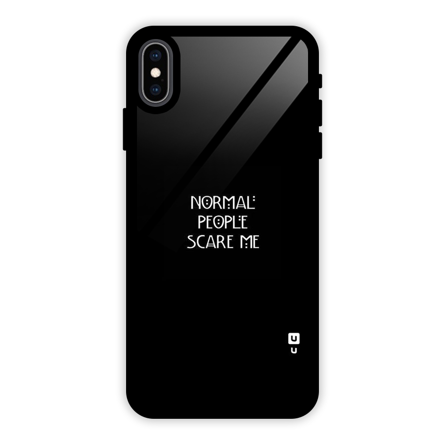 Normal People Glass Back Case for iPhone XS Max