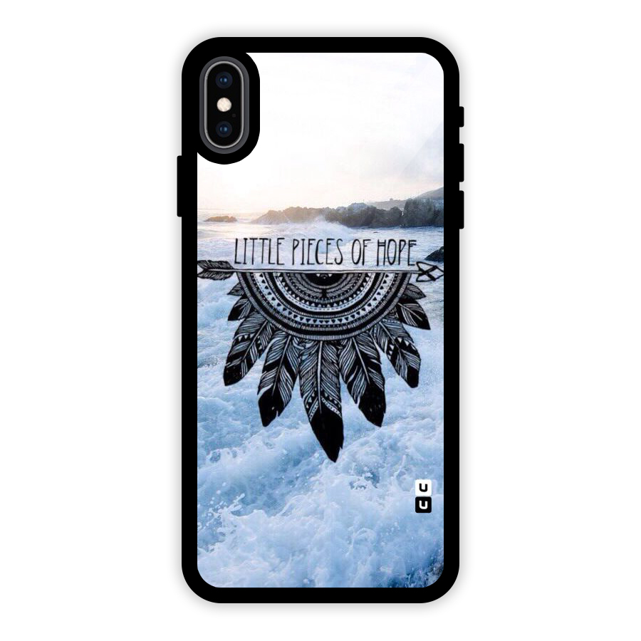 Pieces Of Hope Glass Back Case for iPhone XS Max