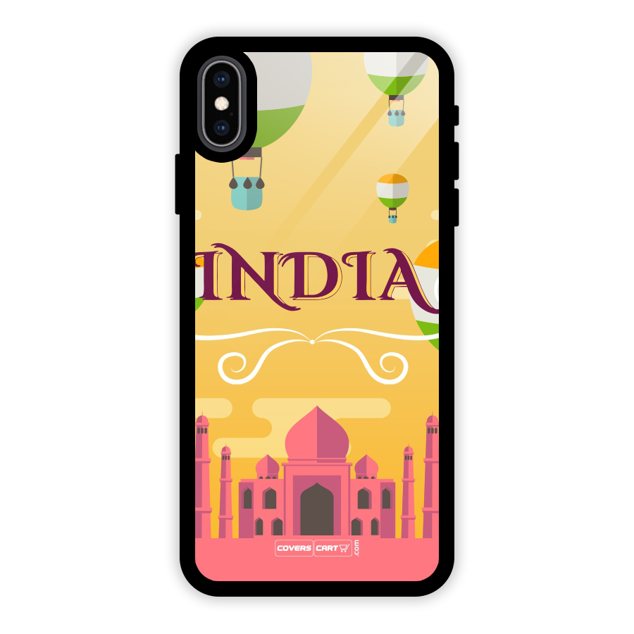 Proud To Be Indian Glass Back Case for iPhone XS Max