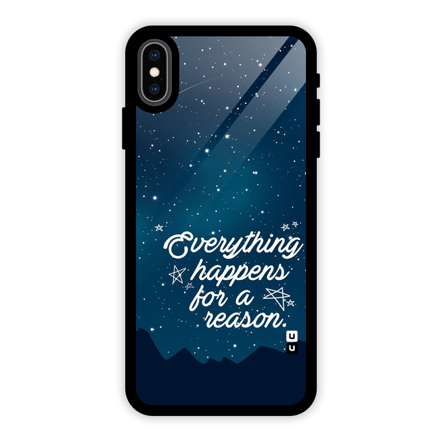 Reason Sky Glass Back Case for iPhone XS Max