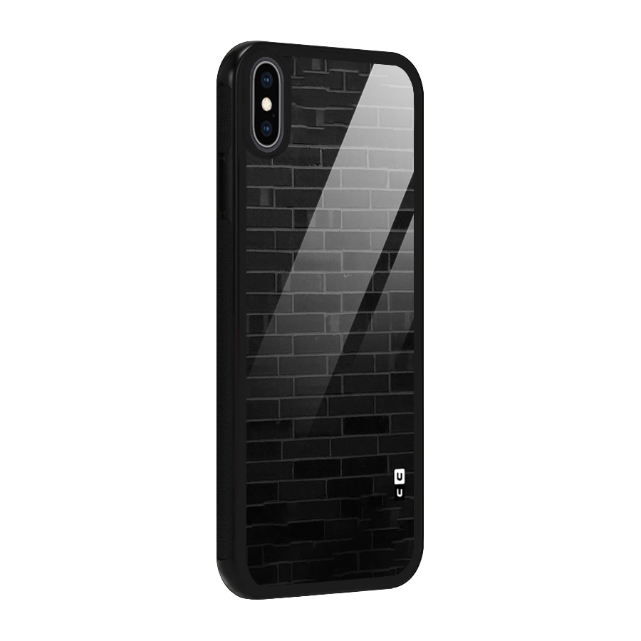 Brick Wall Glass Back Case for iPhone XS Max