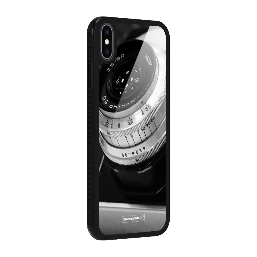 Camera Lens Glass Back Case for iPhone XS Max