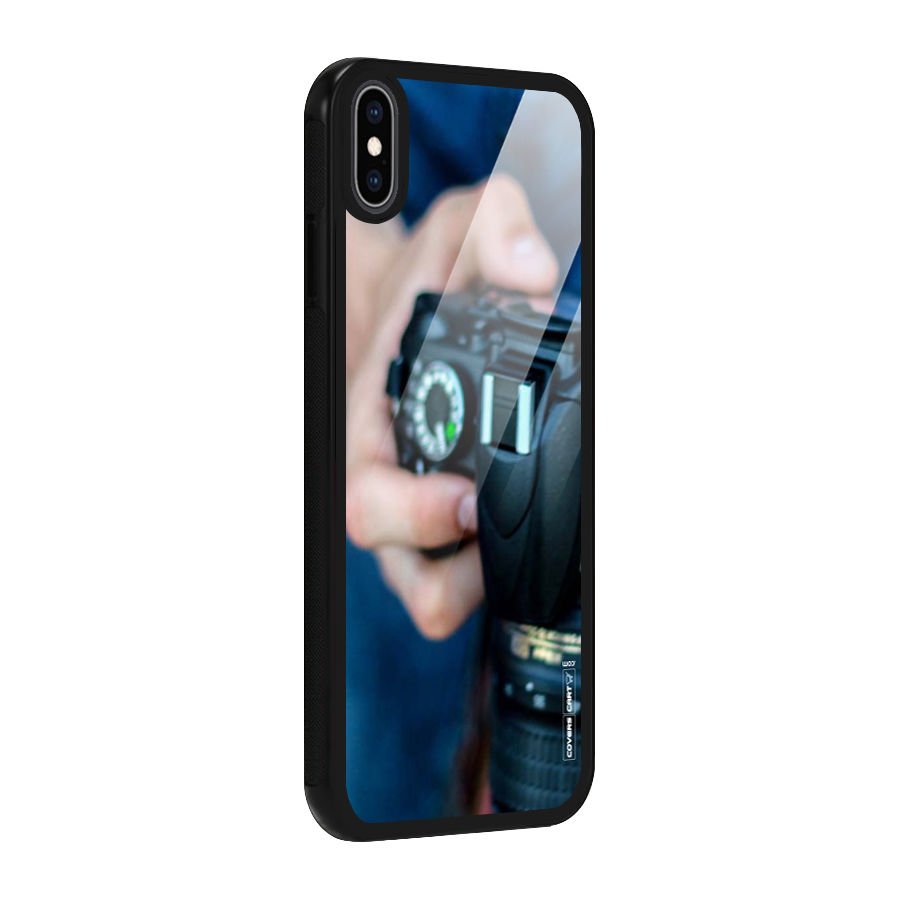 Camera Love Glass Back Case for iPhone XS Max