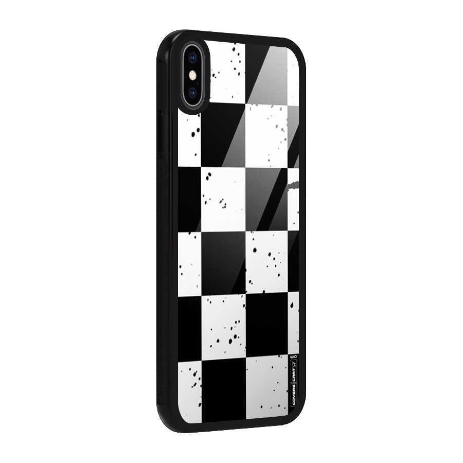Check Mate Glass Back Case for iPhone XS Max