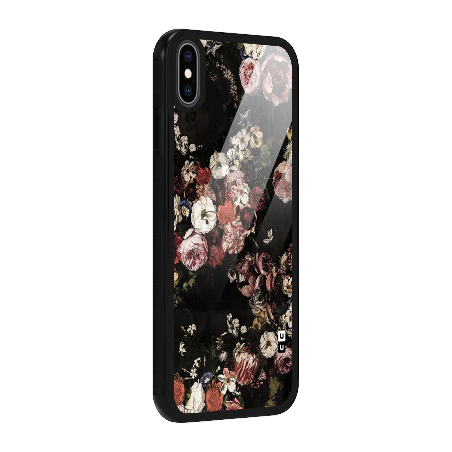 Dusty Rust Glass Back Case for iPhone XS Max