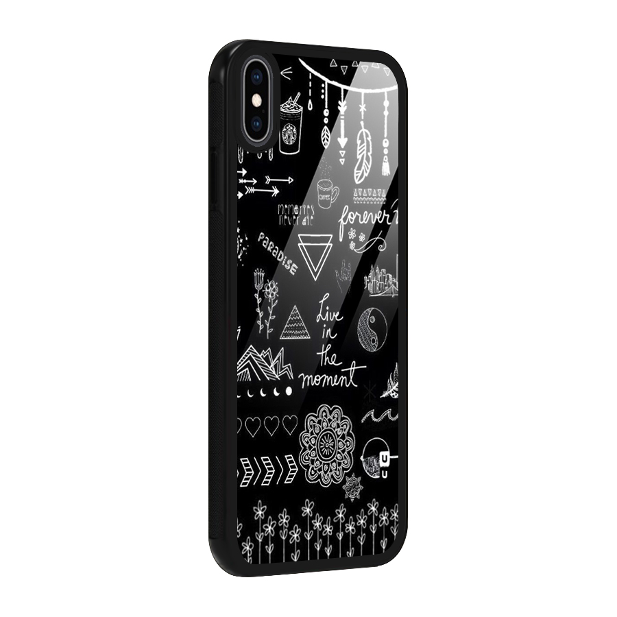 Forever Moment Glass Back Case for iPhone XS Max