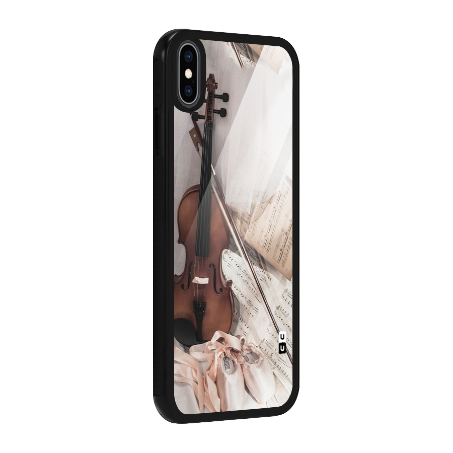 Guitar And Co Glass Back Case for iPhone XS Max