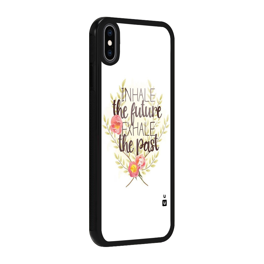 Inhale Future Glass Back Case for iPhone XS Max