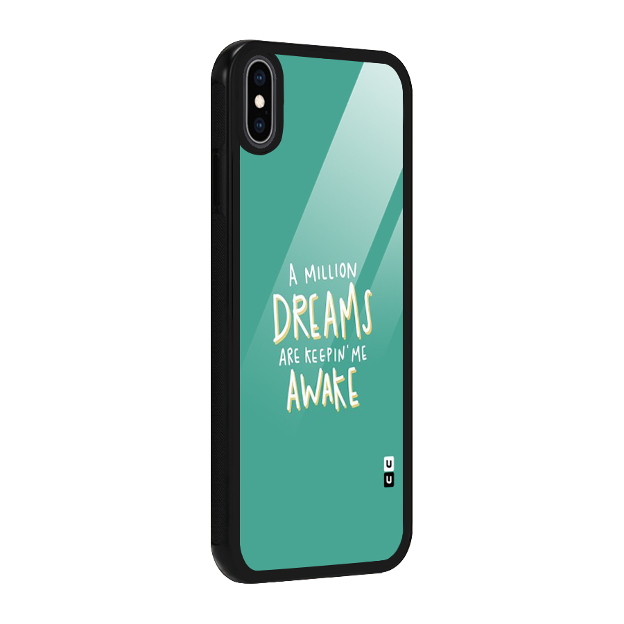 Million Dreams Glass Back Case for iPhone XS Max