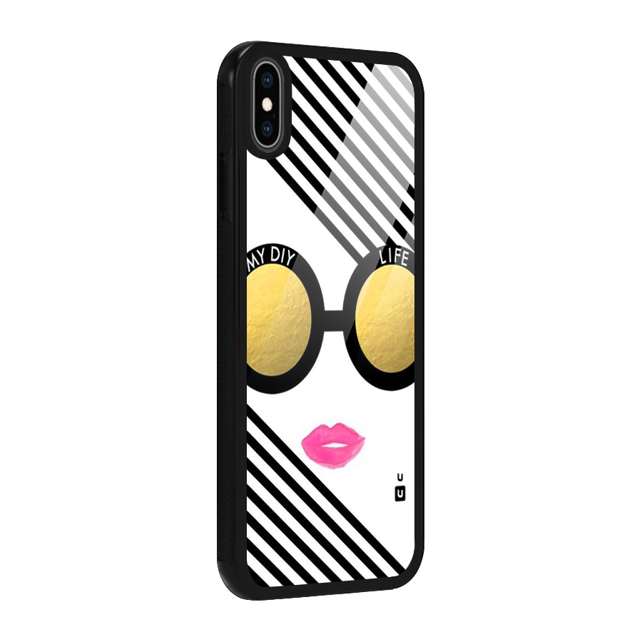 My DIY Life Glass Back Case for iPhone XS Max