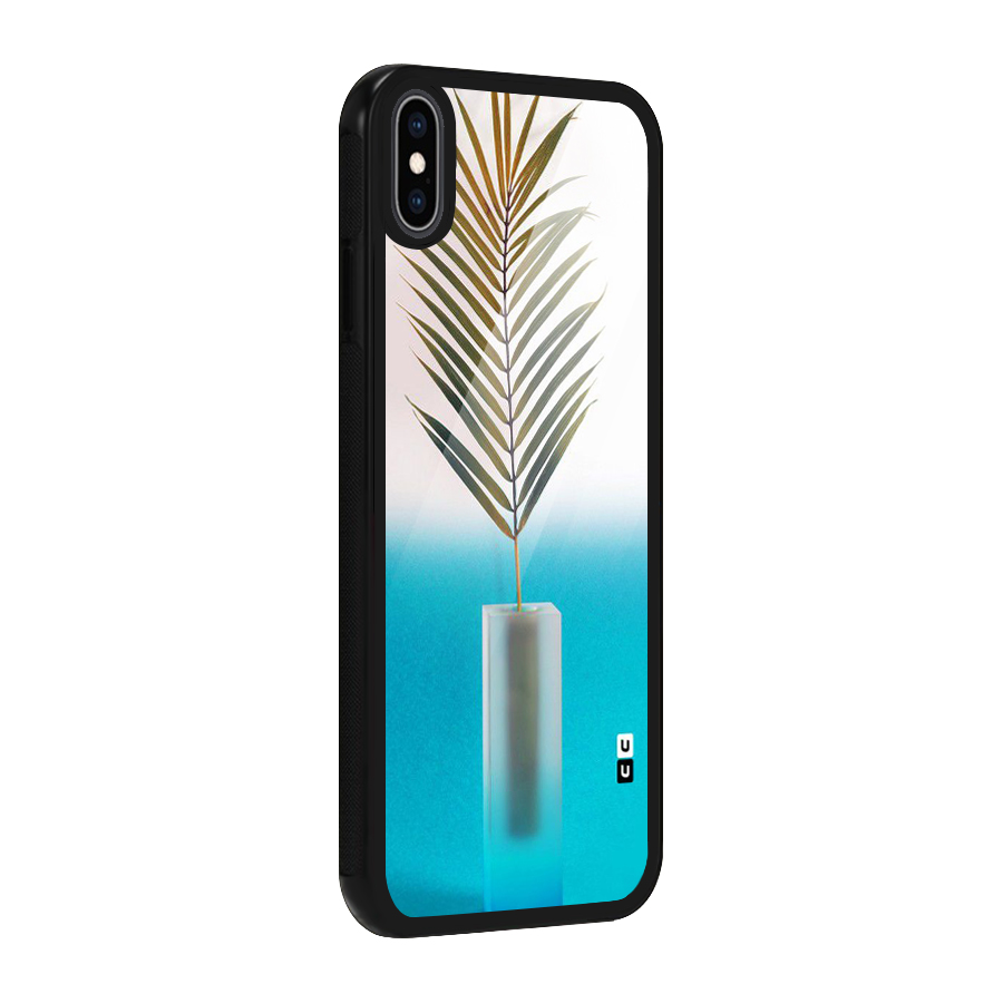 Plant Home Art Glass Back Case for iPhone XS Max