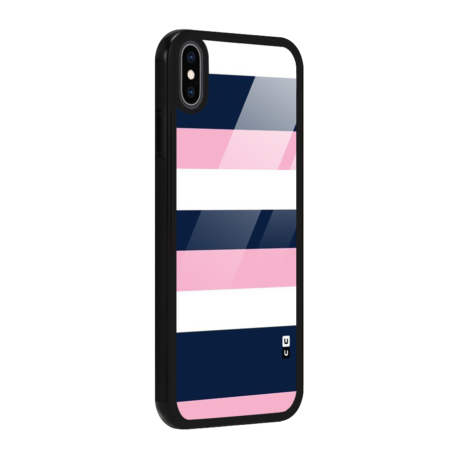 Play In Pastels Glass Back Case for iPhone XS Max