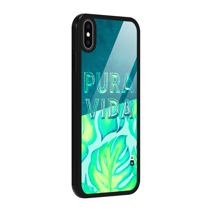 Pre Vida Glass Back Case for iPhone XS Max