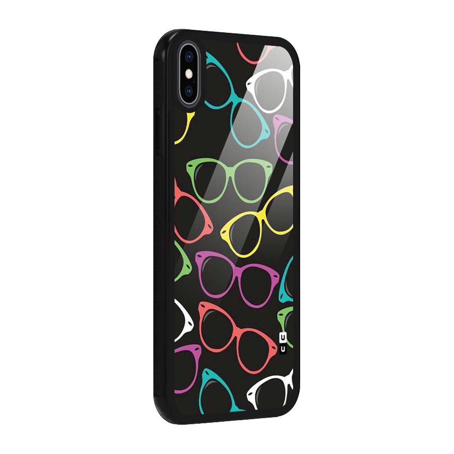 See Colours Glass Back Case for iPhone XS Max