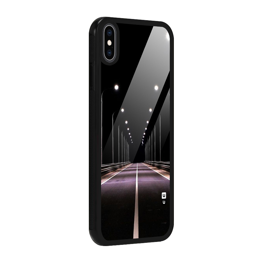 Street Light Glass Back Case for iPhone XS Max