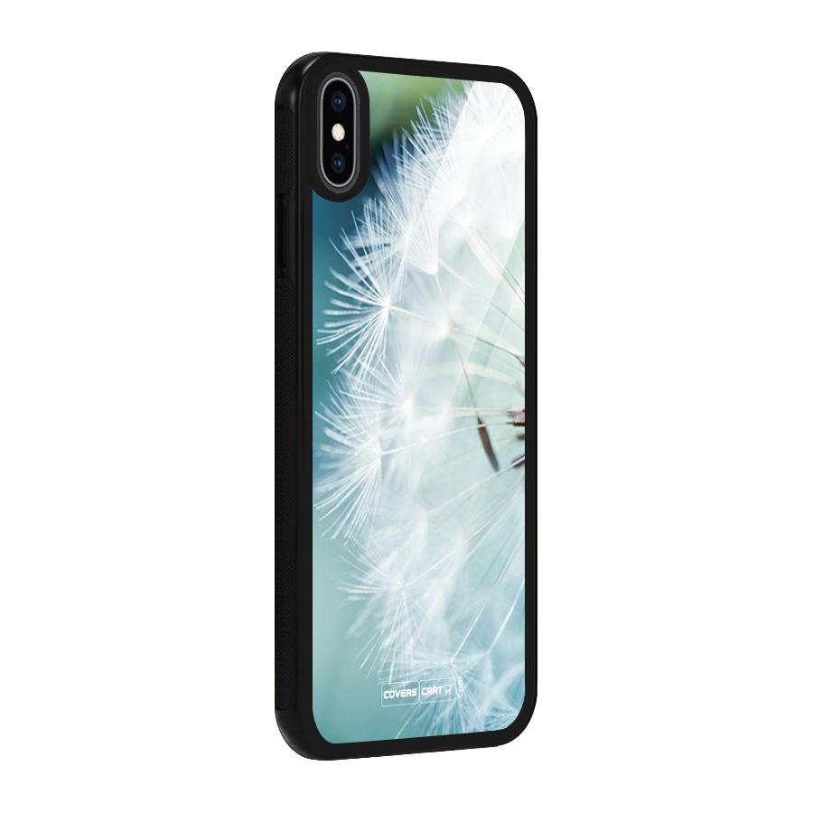 Wish Floral Glass Back Case for iPhone XS Max