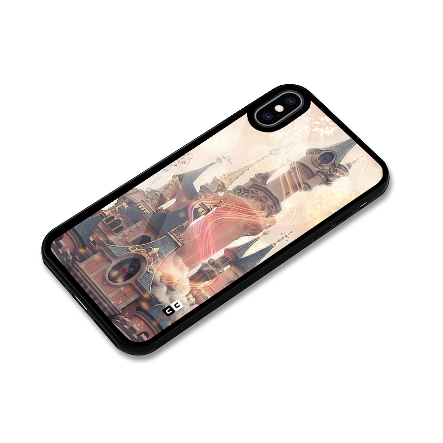 Castle Glass Back Case for iPhone XS Max