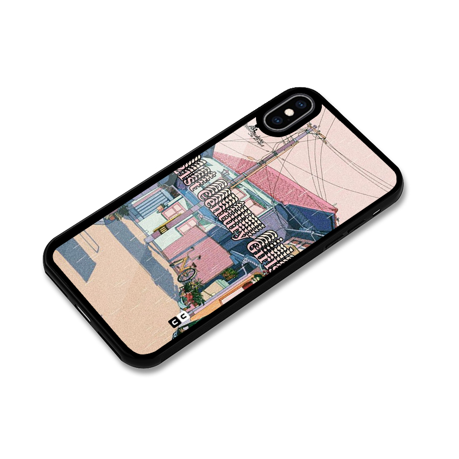 Century Girls Glass Back Case for iPhone XS Max