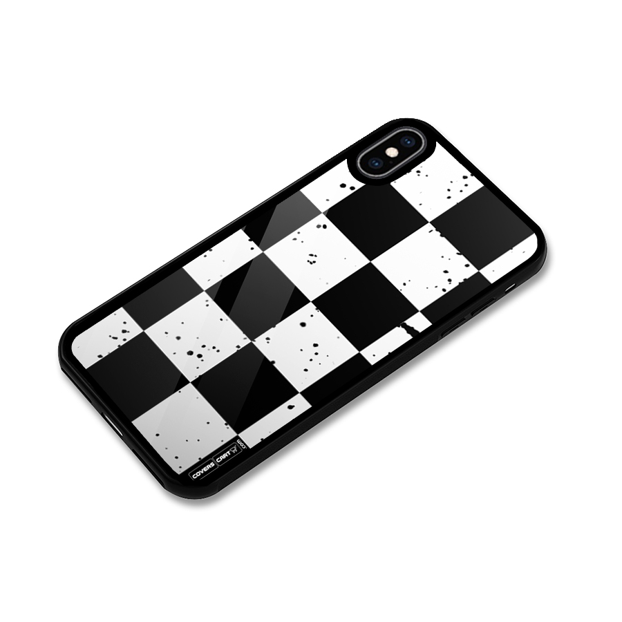 Check Mate Glass Back Case for iPhone XS Max