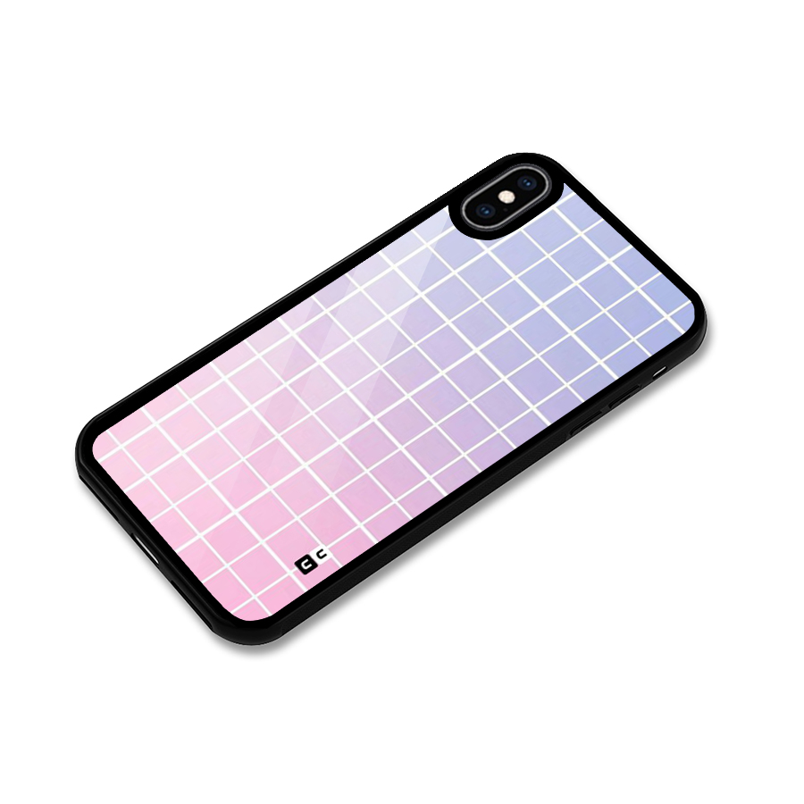 Check Shades Glass Back Case for iPhone XS Max