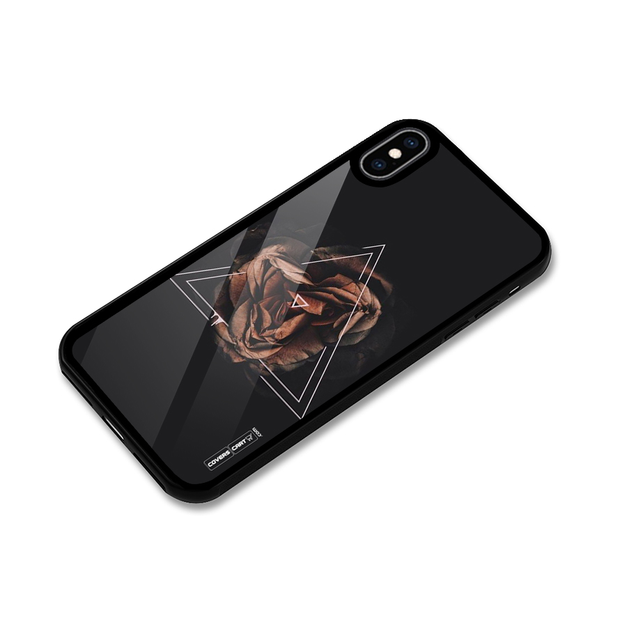 Dusty Rose Glass Back Case for iPhone XS Max