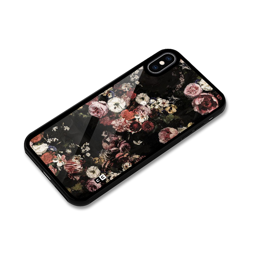 Dusty Rust Glass Back Case for iPhone XS Max