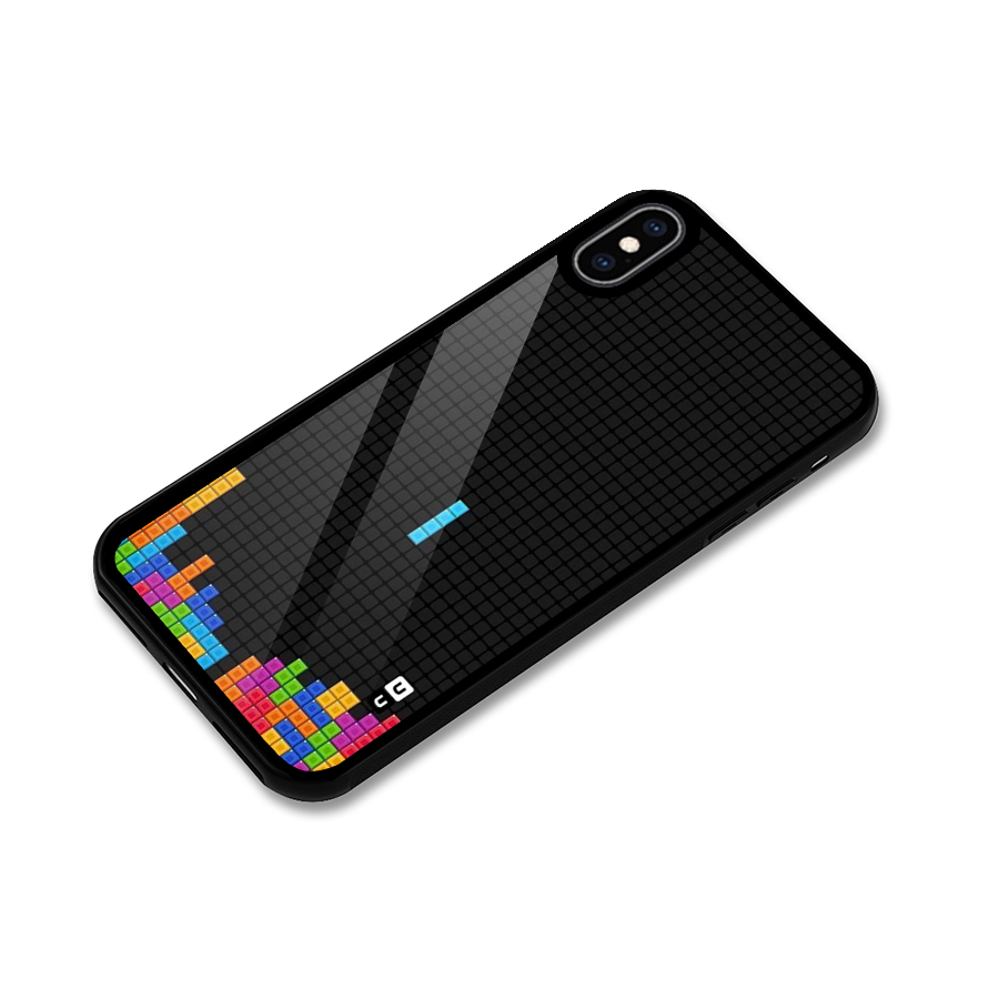 Game Play Glass Back Case for iPhone XS Max