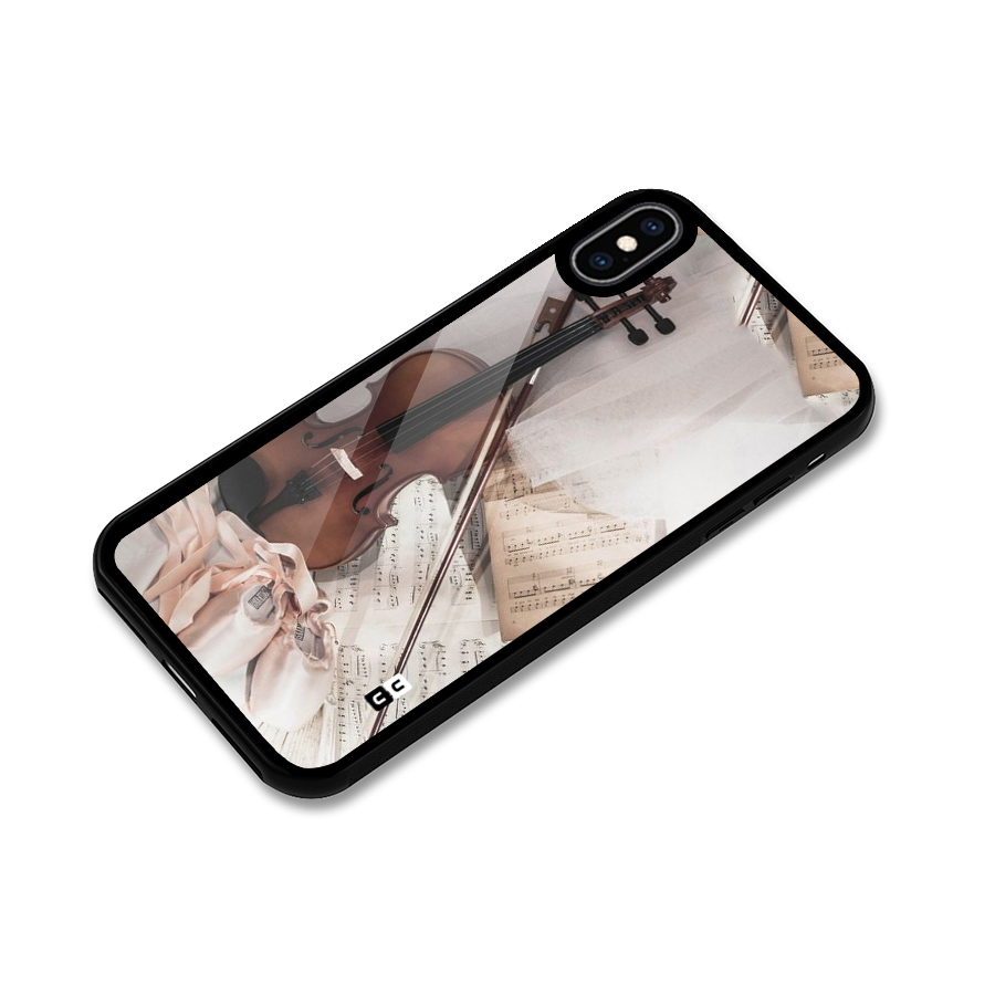 Guitar And Co Glass Back Case for iPhone XS Max
