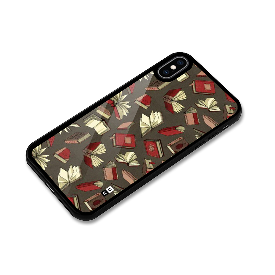 Nerd Head Glass Back Case for iPhone XS Max