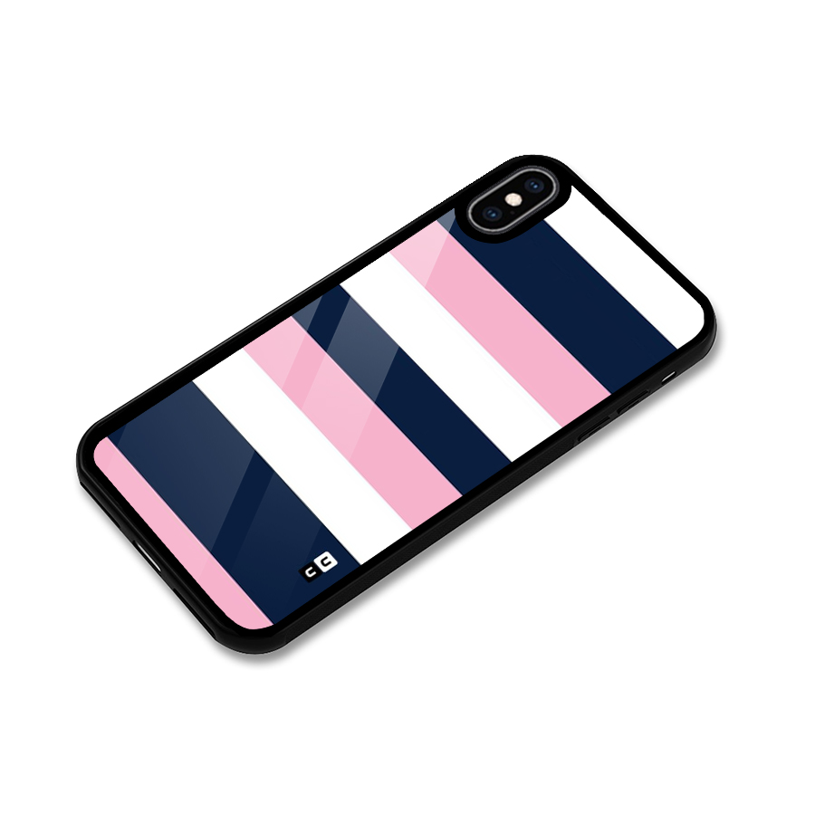 Play In Pastels Glass Back Case for iPhone XS Max
