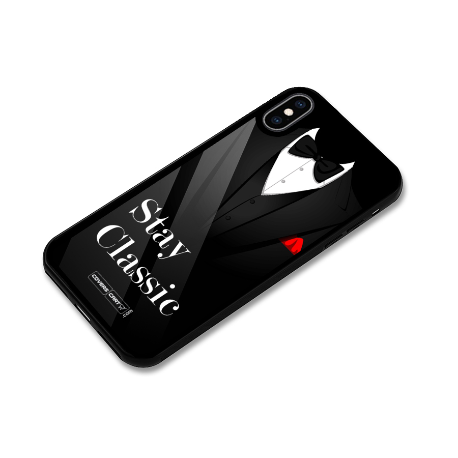 Stay Classic Glass Back Case for iPhone XS Max